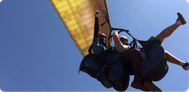 corporate event tandem paragliding
